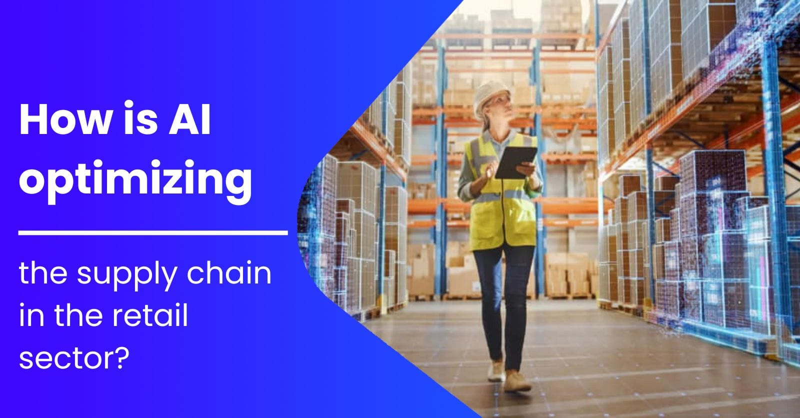 How is AI optimizing the supply chain in the retail sector?
