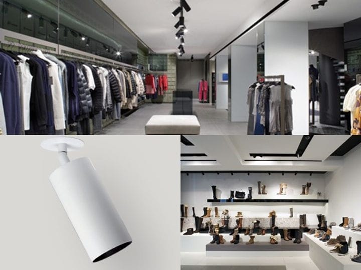 La iluminación eficaz puede invitar a los clientes a recorrer la tienda