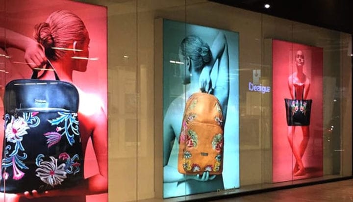 visual display de productos