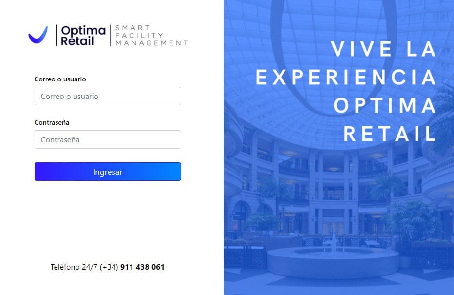 Optima Online access - Optima Retail
