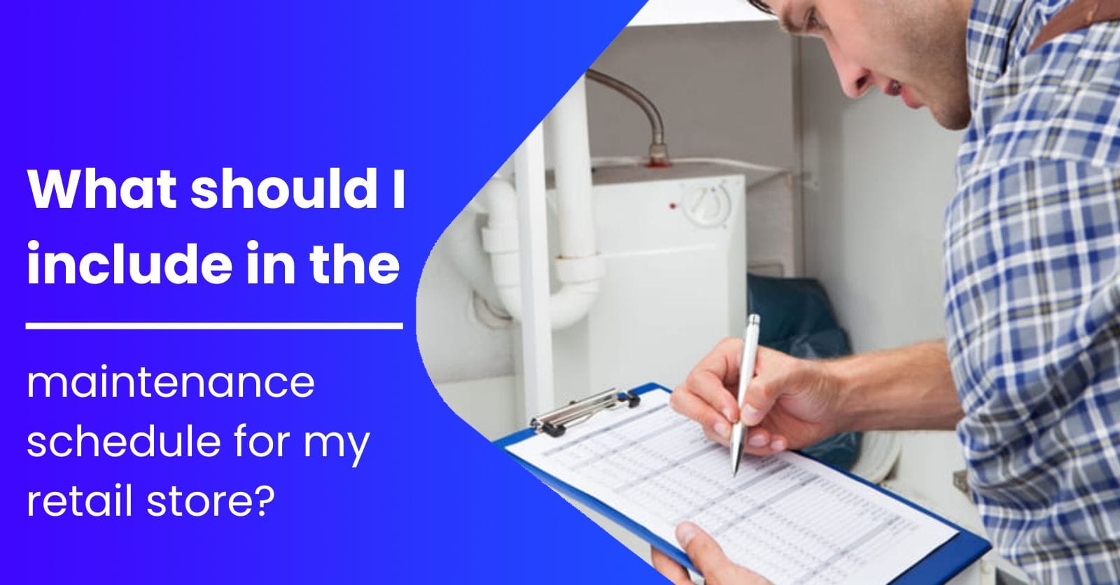 Maintenance Schedule Retail Store